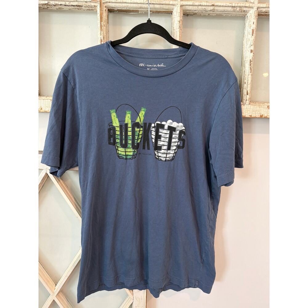 Travis Mathew size medium golf graphic tee